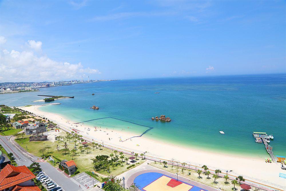 Beachside Condominium Chatan Exterior foto